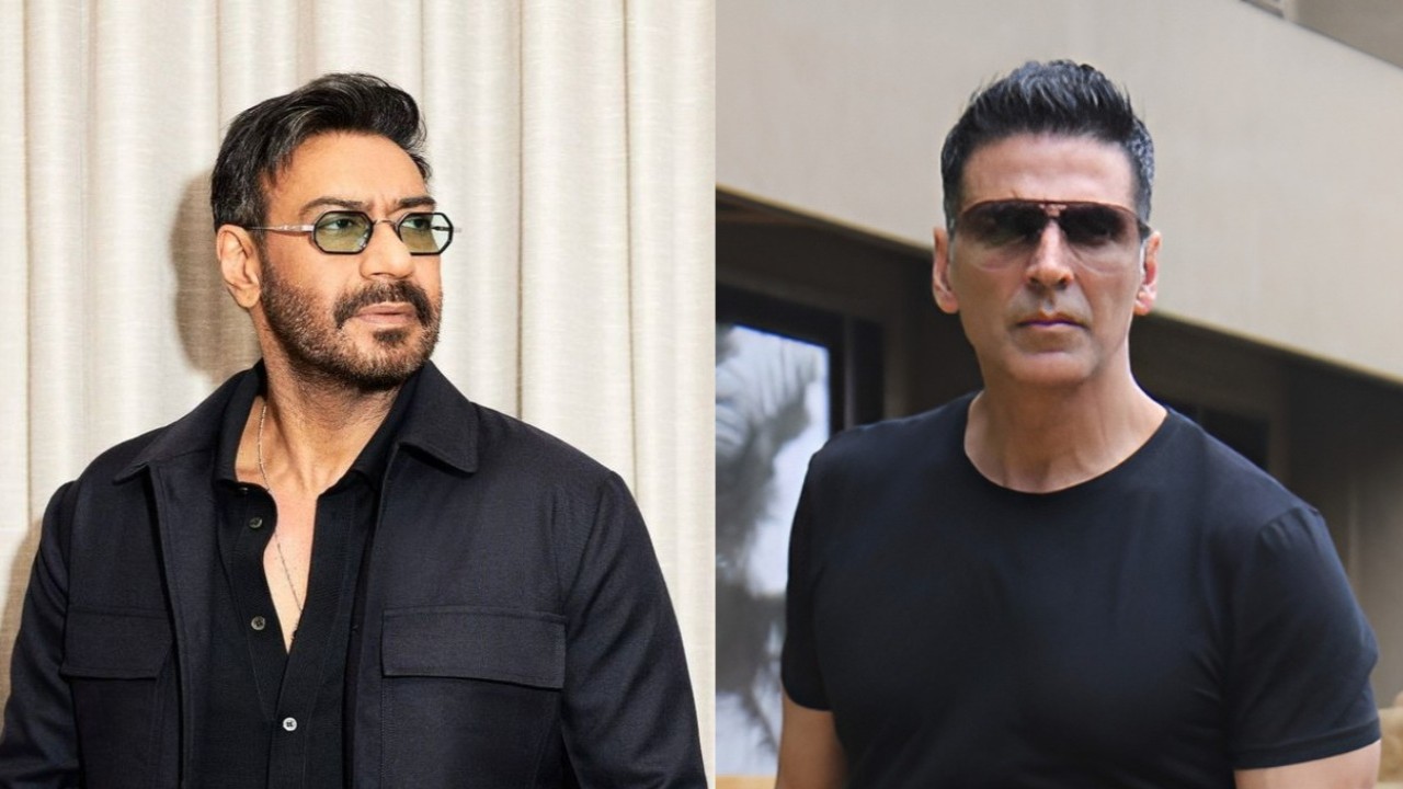 Ajay and Akshay flaunt their ‘love’ and admiration for each other on Twitter; fans go gaga