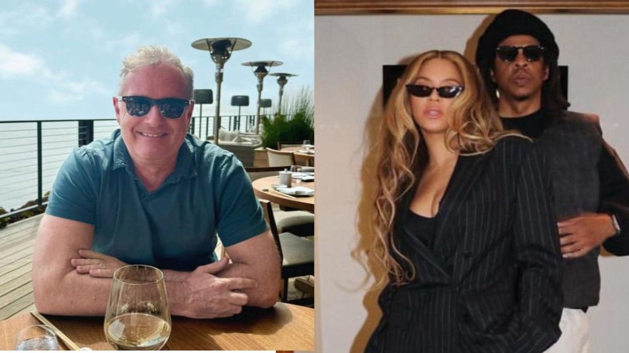 Piers Morgan, Beyonce and Jay Z (CC: Instagram)