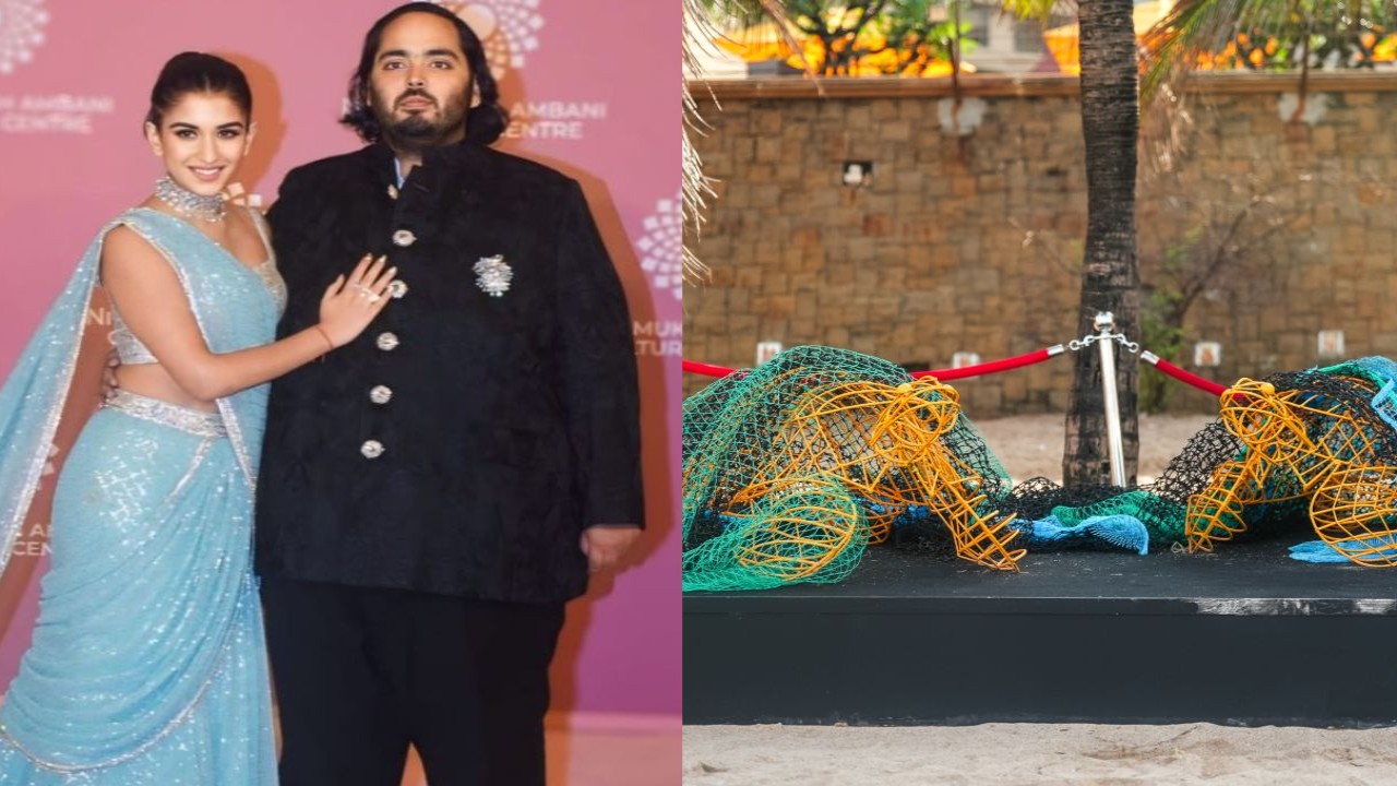 Anant’s Vantara unveils wildlife sculptures in Mumbai exposing perils of plastic pollution