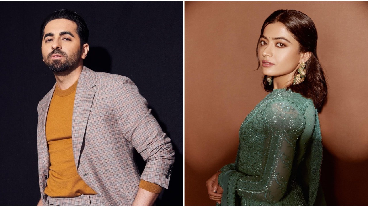 Thamba: Did Ayushmann Khurrana and Rashmika Mandanna hint at ‘bloody announcement’ of their vampire film in Maddock Supernatural Universe?