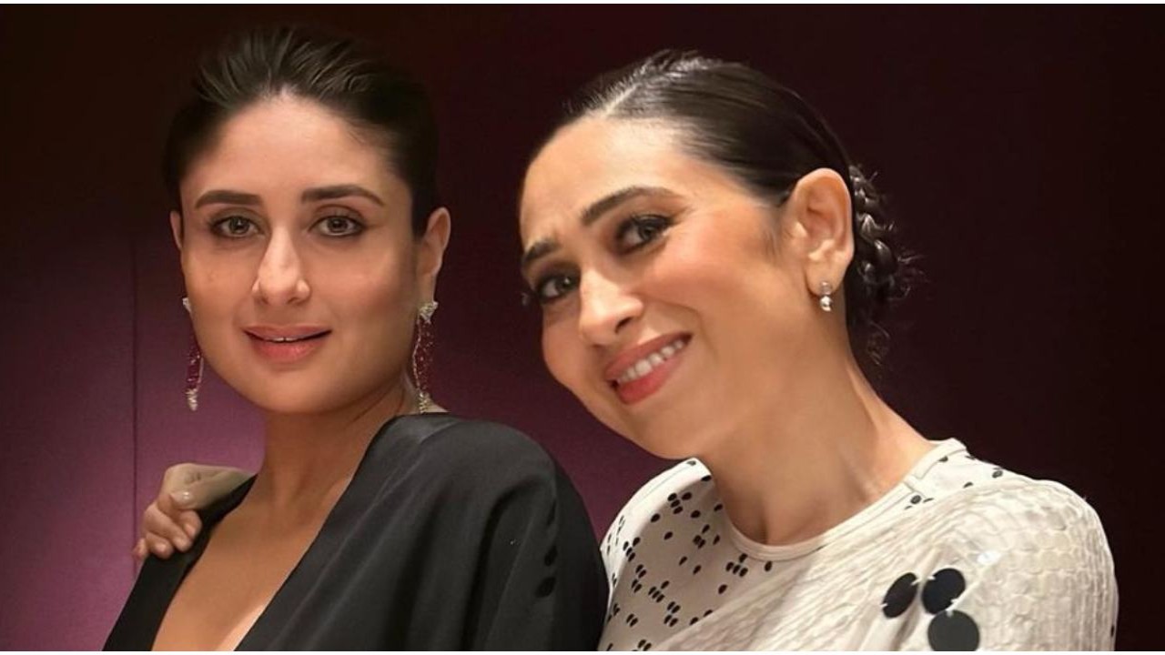 Kareena Kapoor and Karisma relishing Biryani on their Sunday family date is proof of their never-ending love for food; PIC