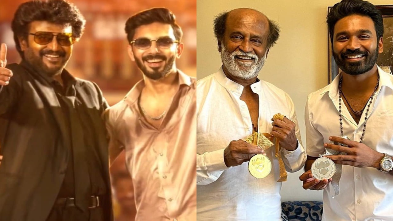 Vettaiyan: Dhanush and Anirudh Ravichander join fans for first day first show of Rajinikanth starrer action drama in theaters