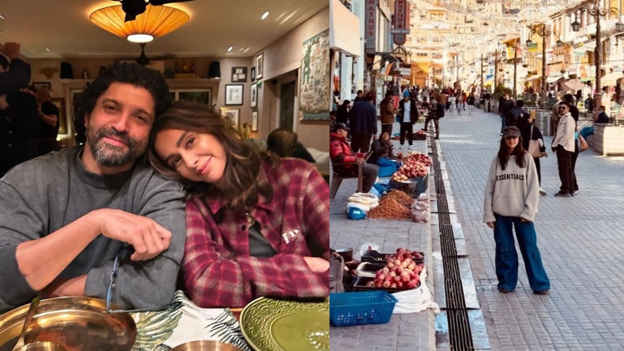 'ZNMD 2 vibes': Farhan Akhtar shares wife Shibani's latest vacation pic from Leh; fans wait for Hrithik Roshan, Katrina Kaif led film's sequel even more