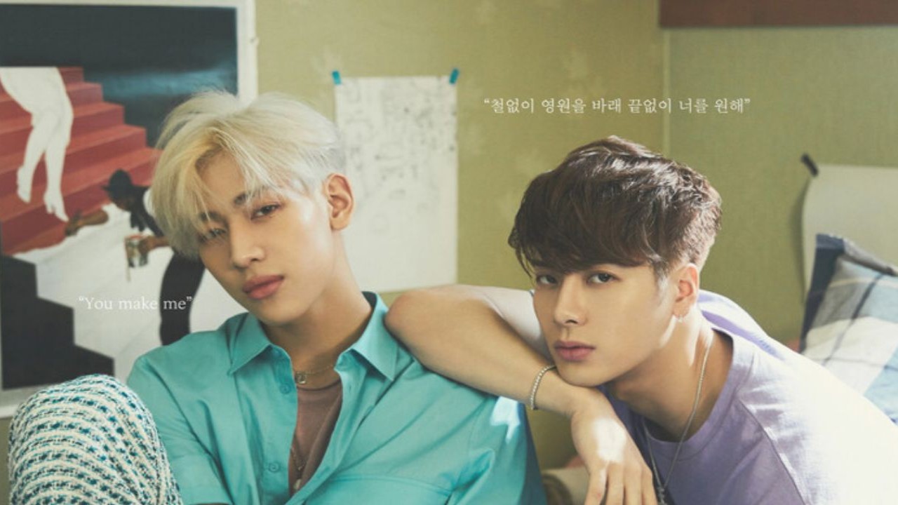 BamBam, Jackson Wang: image from JYP Entertainment