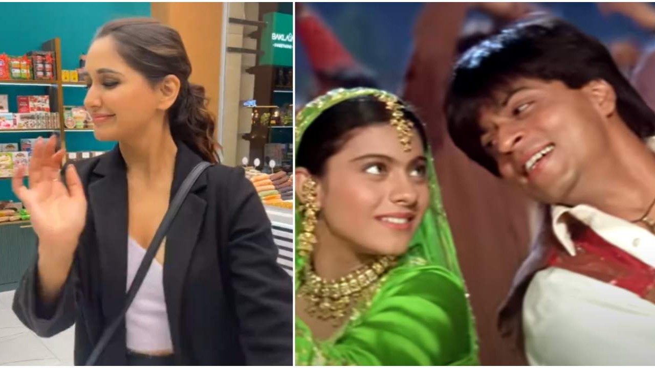 Kabir Singh actress Nikita Dutta shakes leg on Shah Rukh Khan's DDLJ song with Baku shopkeeper; calls superstar 'universal love language'