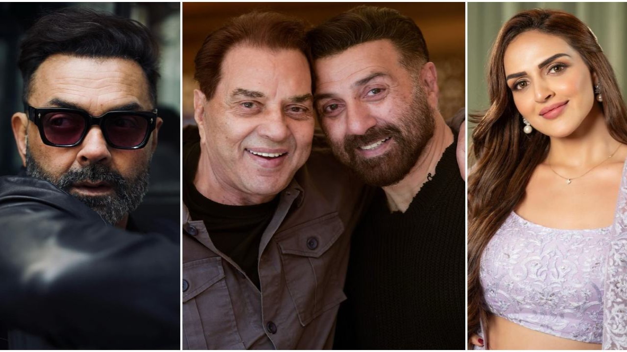 Pic Courtesy: Bobby Deol, Sunny Deol and Esha Deol Instagram, Deepak Das Photography