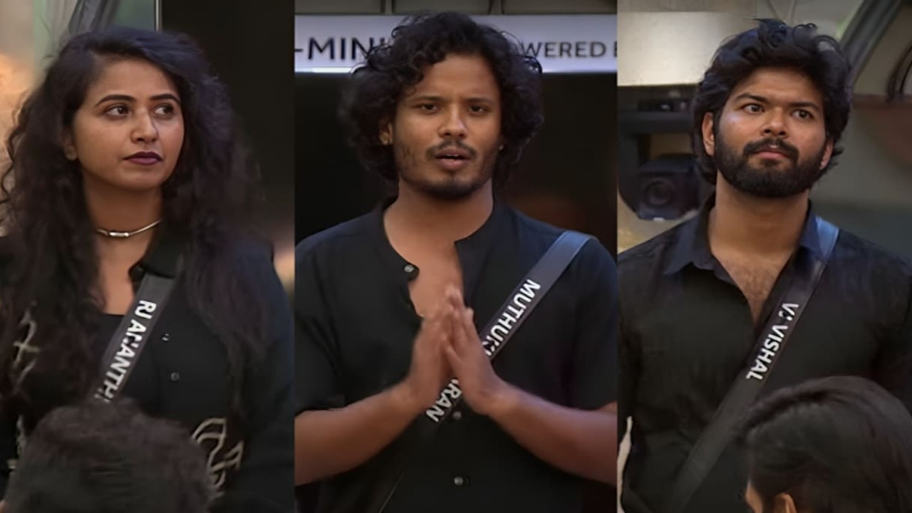 Bigg Boss Tamil 8 PROMO: New task ignites fierce rivalry as Muthukumaran, Ananthi and Vishal compete for top rank