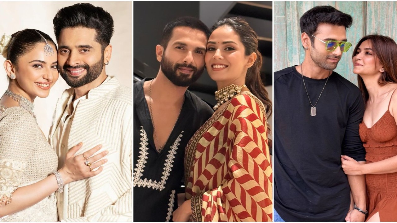 Karwa Chauth 2024: Shahid Kapoor’s wife Mira Rajput flaunts hubby’s initials; Rakul Preet Singh, Kriti Kharbanda all excited for first celebration