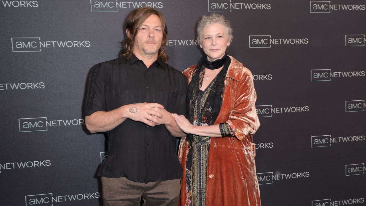 Norman Reedus and Melissa McBride (Getty Images)