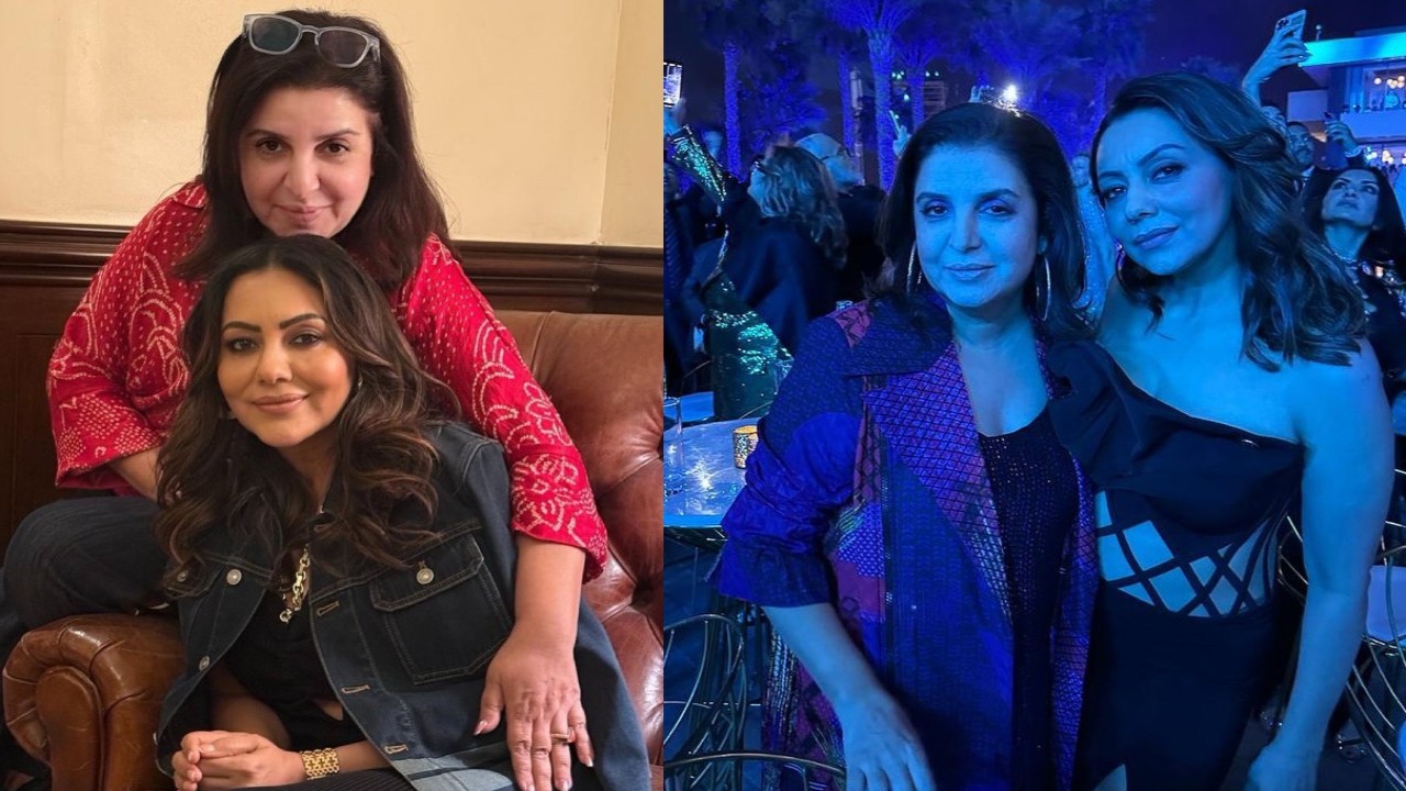 Shah Rukh Khan’s wife Gauri Khan receives perfect birthday wish from Farah Khan highlighting their ‘effortless friendship’ with UNSEEN pics