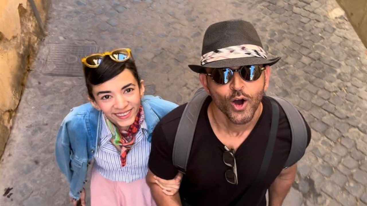 Hrithik Roshan and his ‘partner’ Saba Azad drop cute PIC as they celebrate 3-year anniversary; ex-wife Sussanne Khan’s reaction is unmissable