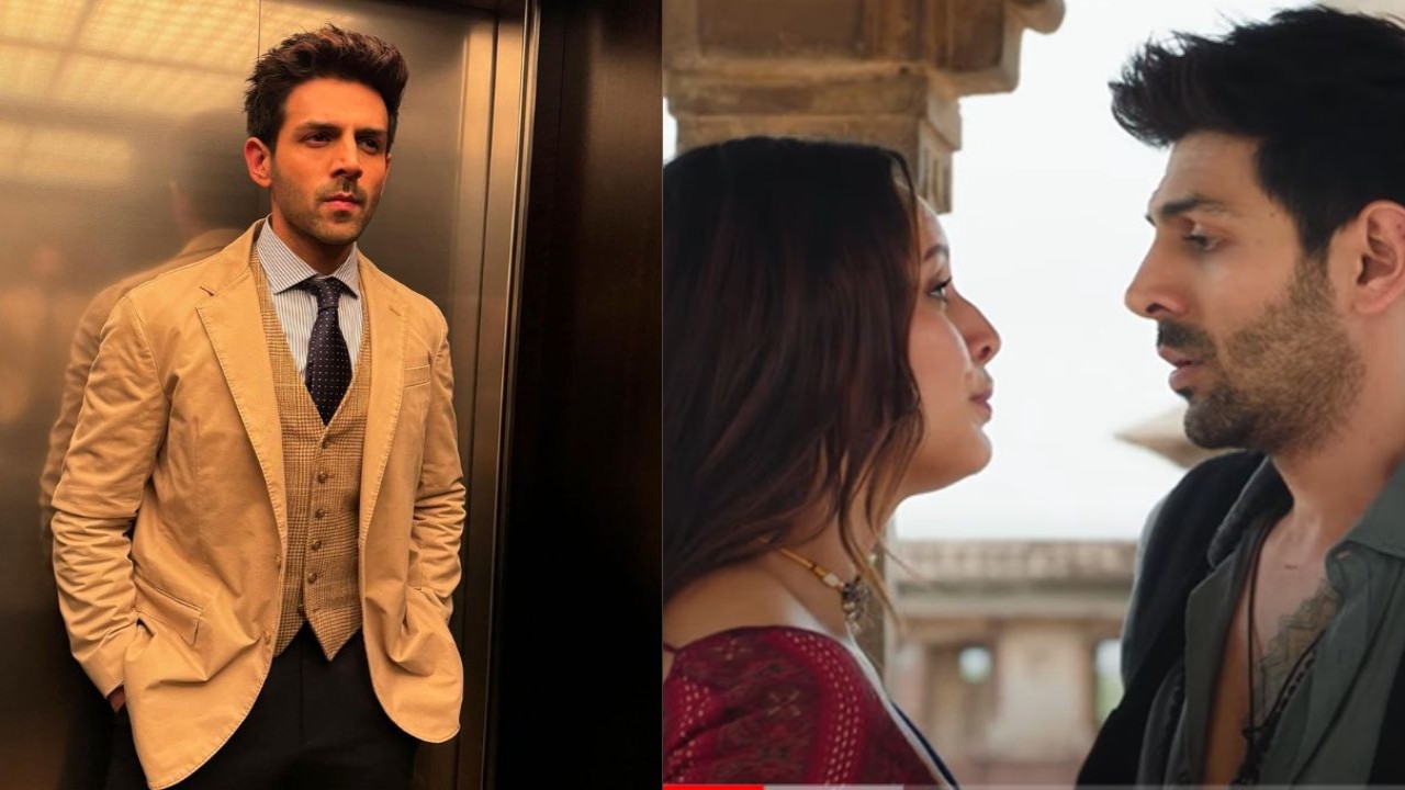 Bhool Bhulaiyaa 3 trailer launch: Kartik Aaryan says he met Triptii Dimri directly on set; reveals they didn't do workshops: ‘Our chemistry in film…’