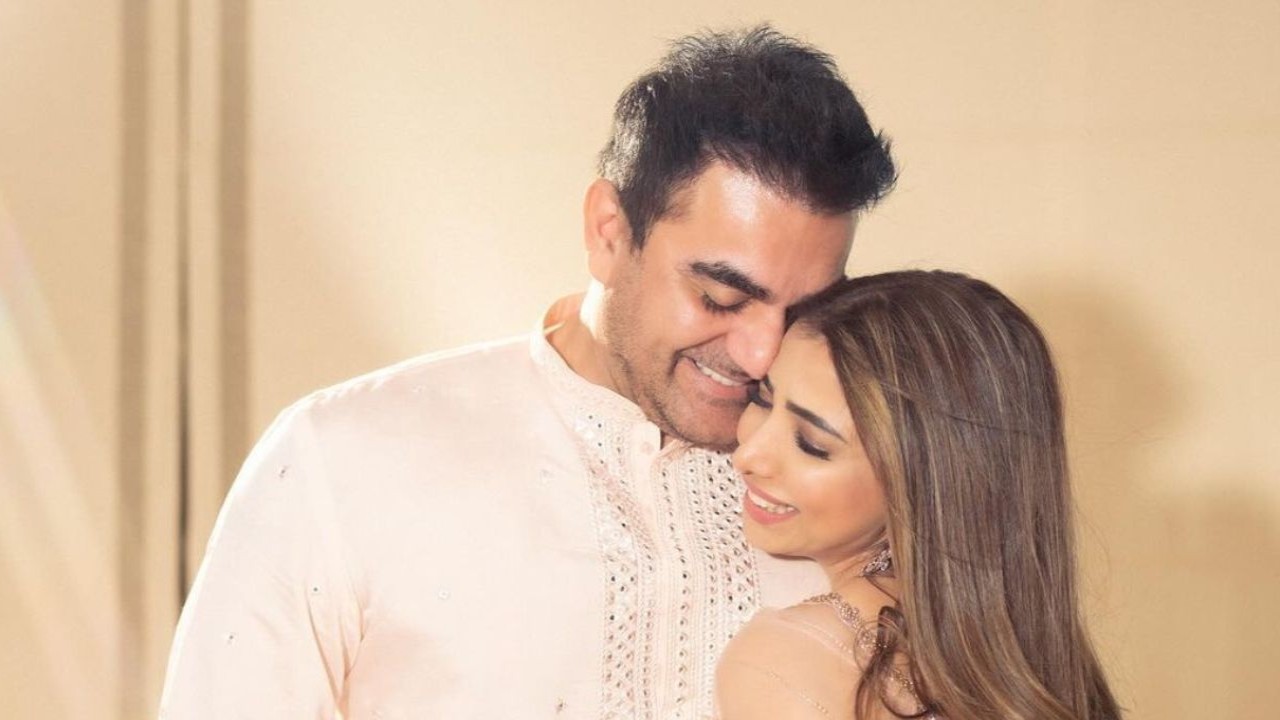 Arbaaz Khan lost in Sshura Khan’s arms is the kind of love story we all manifest; PICS