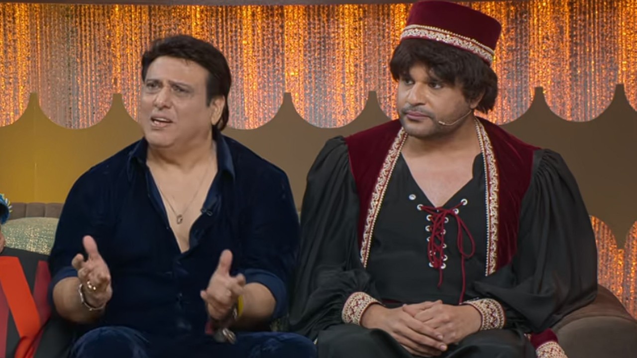 The Great Indian Kapil Show 2: Govinda makes FIRST appearance after recovery from leg injury; Calls Krushna Abhishek ‘gadha’