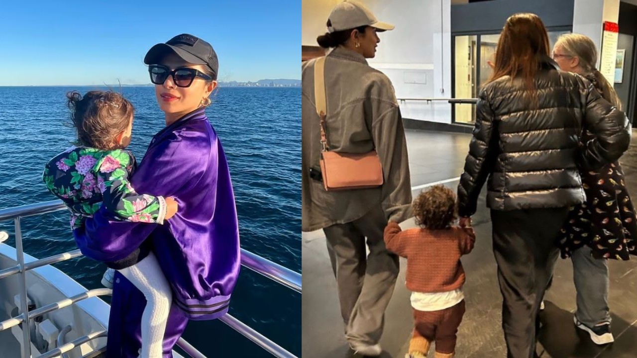 Priyanka Chopra and daughter Malti Marie set major mother-daughter travel goals in UNSEEN PICS