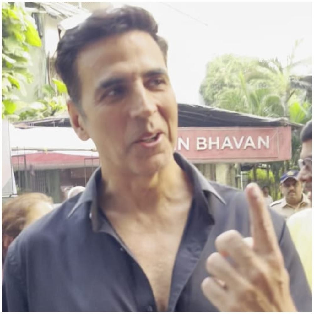 Maharashtra Assembly Elections 2024: Akshay Kumar praises arrangements by ECI as he arrives to cast his vote; Rajkummar Rao, Farhan Akhtar and more join