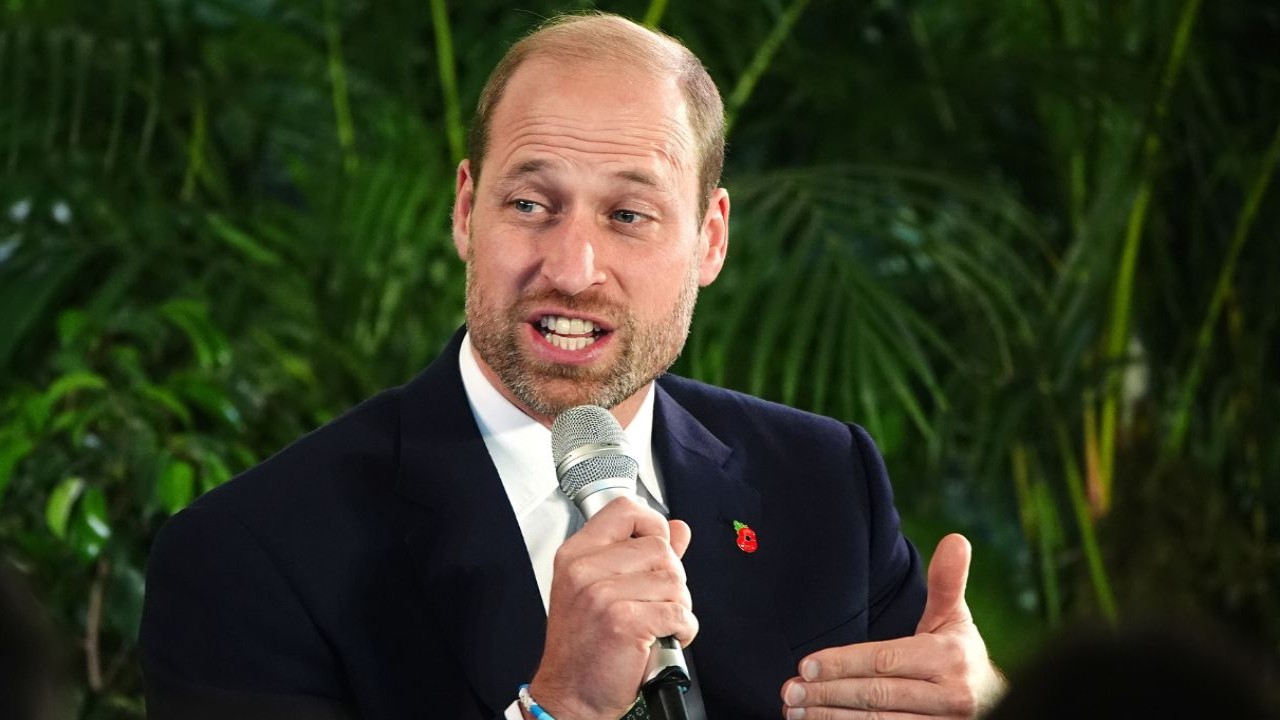 Prince William about growing a beard