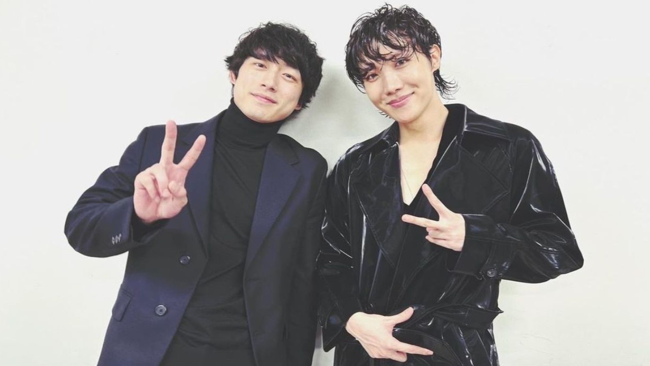 Kentaro Sakaguchi with BTS' J-Hope; Image Courtesy: Kentaro Sakaguchi's Instagram