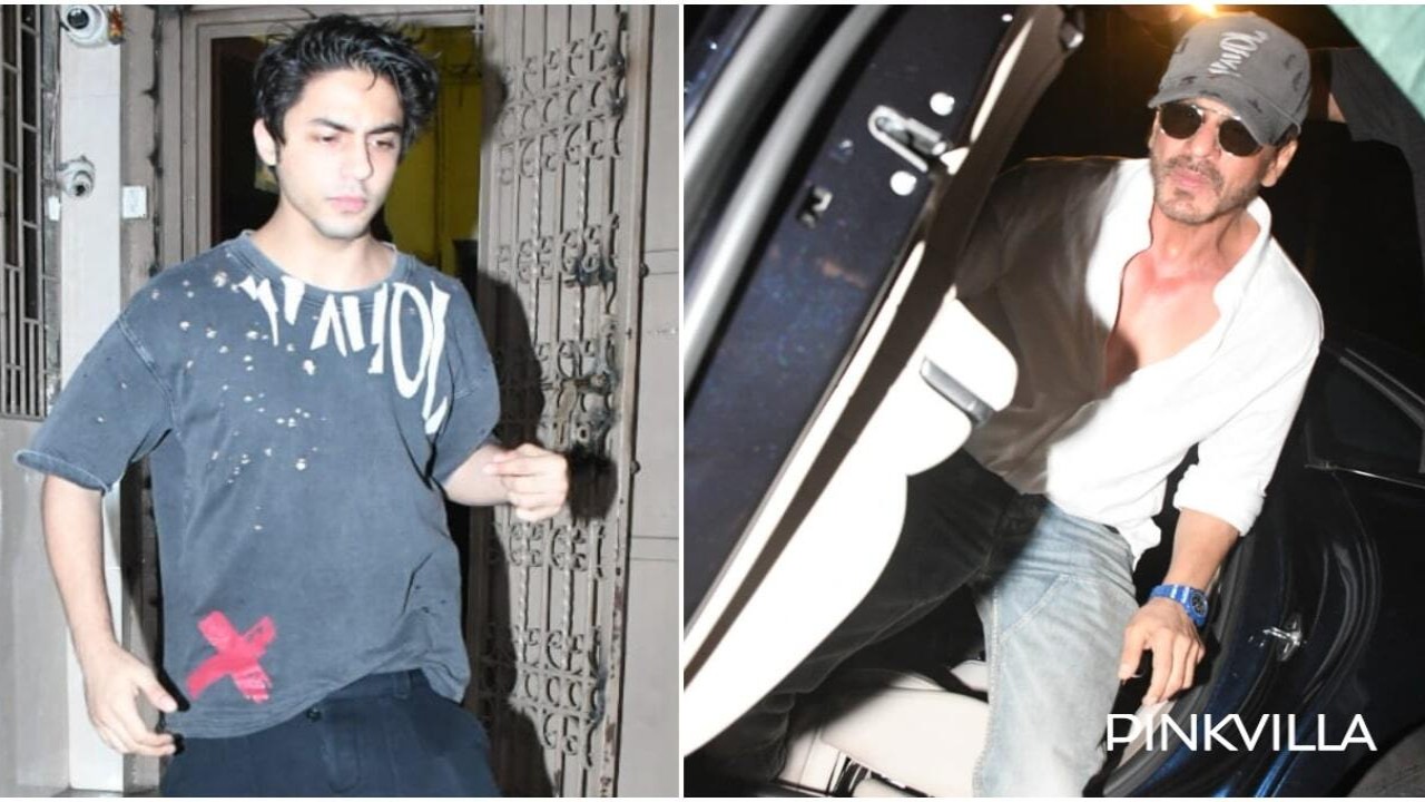 Shah Rukh Khan and Aryan make heads turn as they get papped at dubbing studio for Mufasa: The Lion King; WATCH