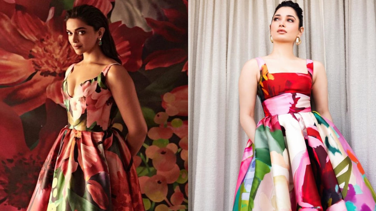 Deepika Padukone vs Tamannaah Bhatia fashion face-off: Who styled Gauri & Nainika floral dress better? 