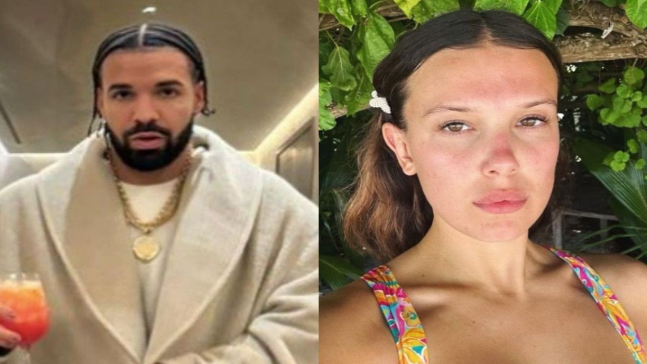 Drake and Millie Bobby Brown (CC: Instagram)