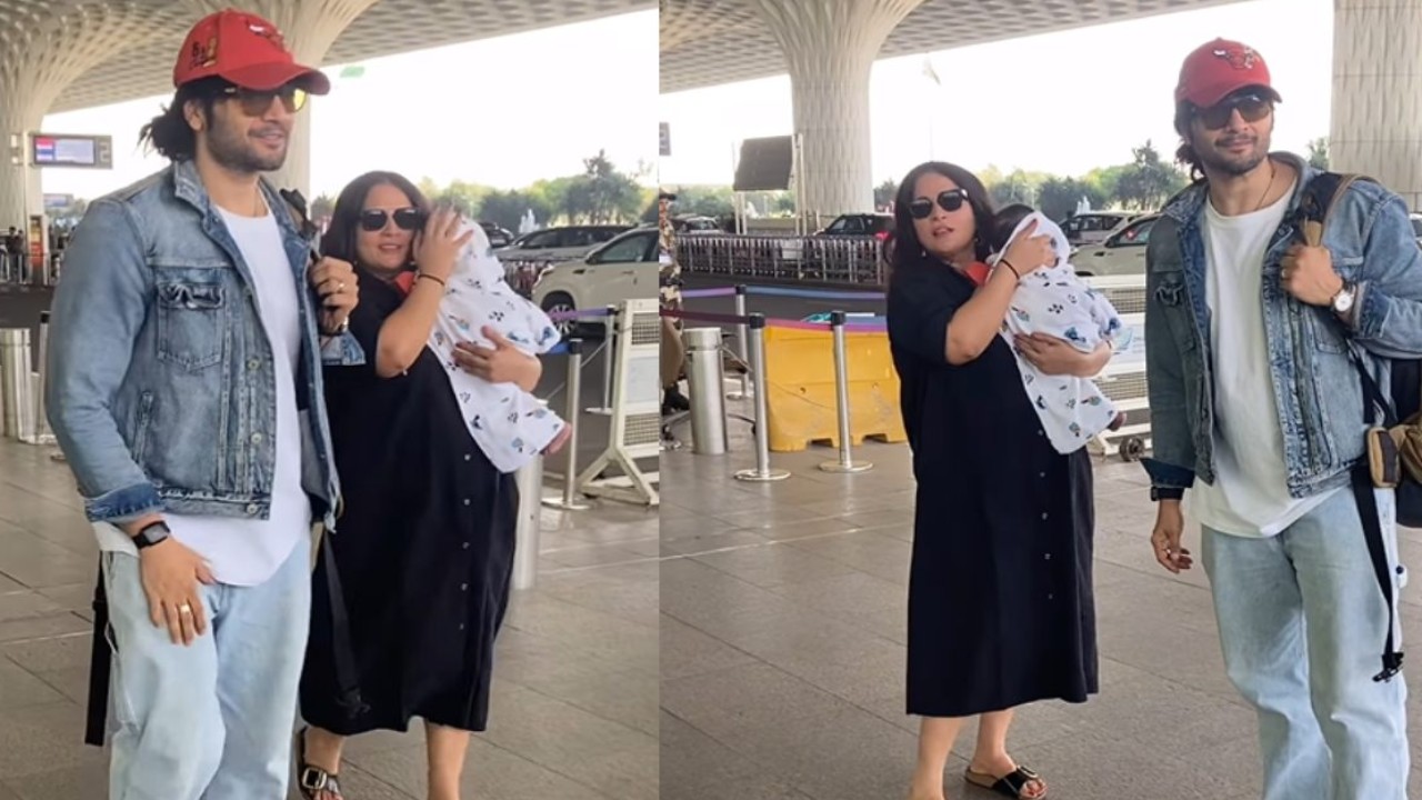 Ali Fazal tells paps ‘band kardo bhai’ as he jets off with Richa Chadha and daughter Zuneyra: WATCH