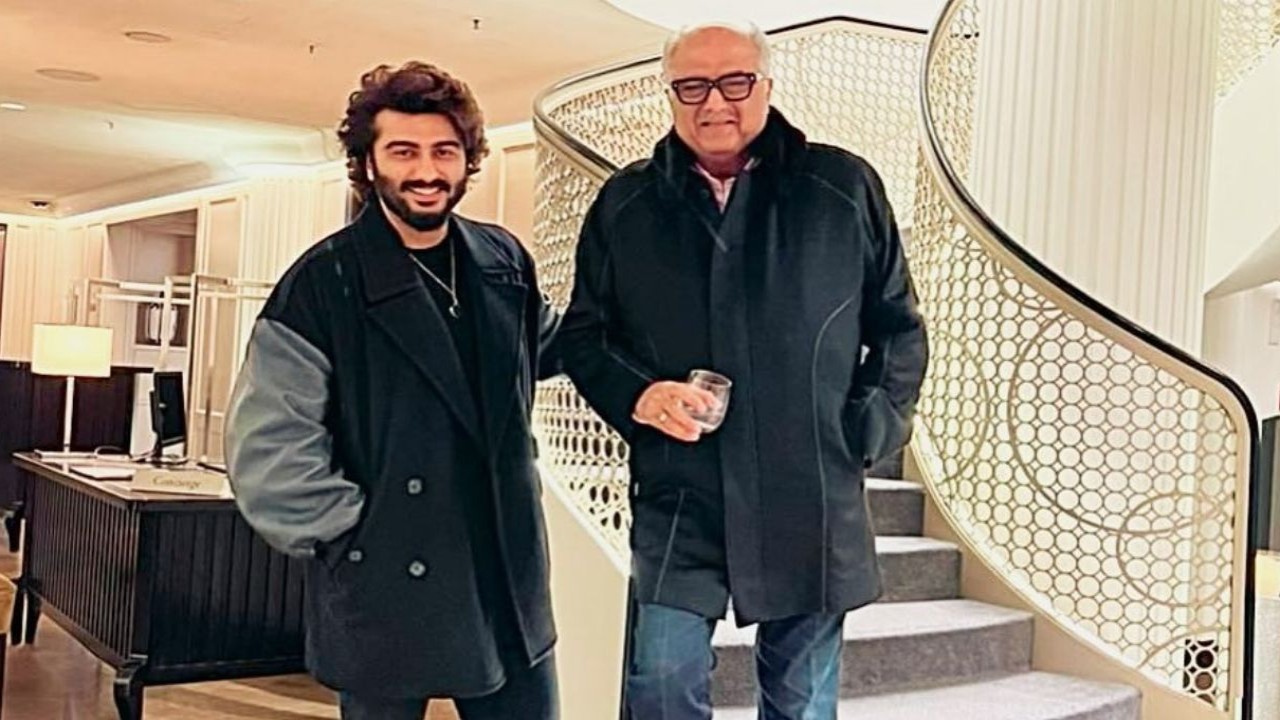 Arjun Kapoor gets emotional on Boney Kapoor’s birthday and shares video of his father praising his work in Singham Again: ‘Living for moments like these’