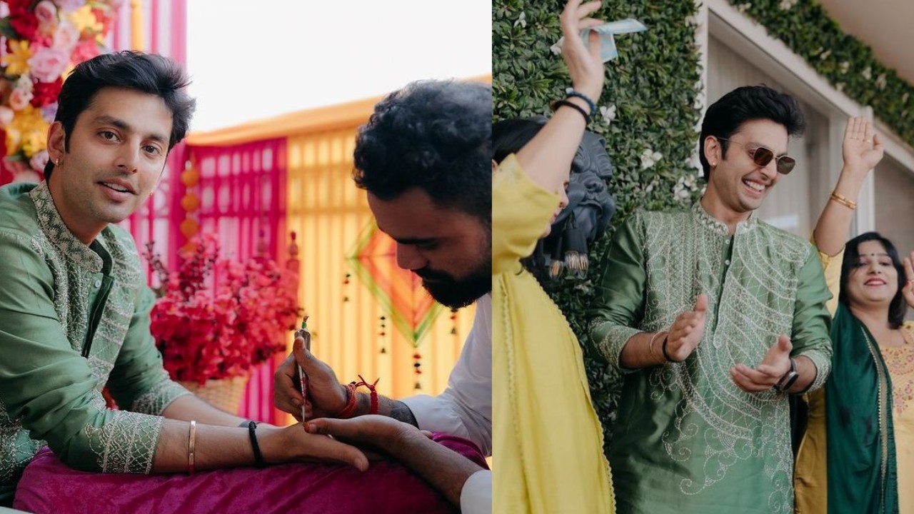 Himansh dances his heart out at pre-wedding festivities; see PICS from mehendi ceremony