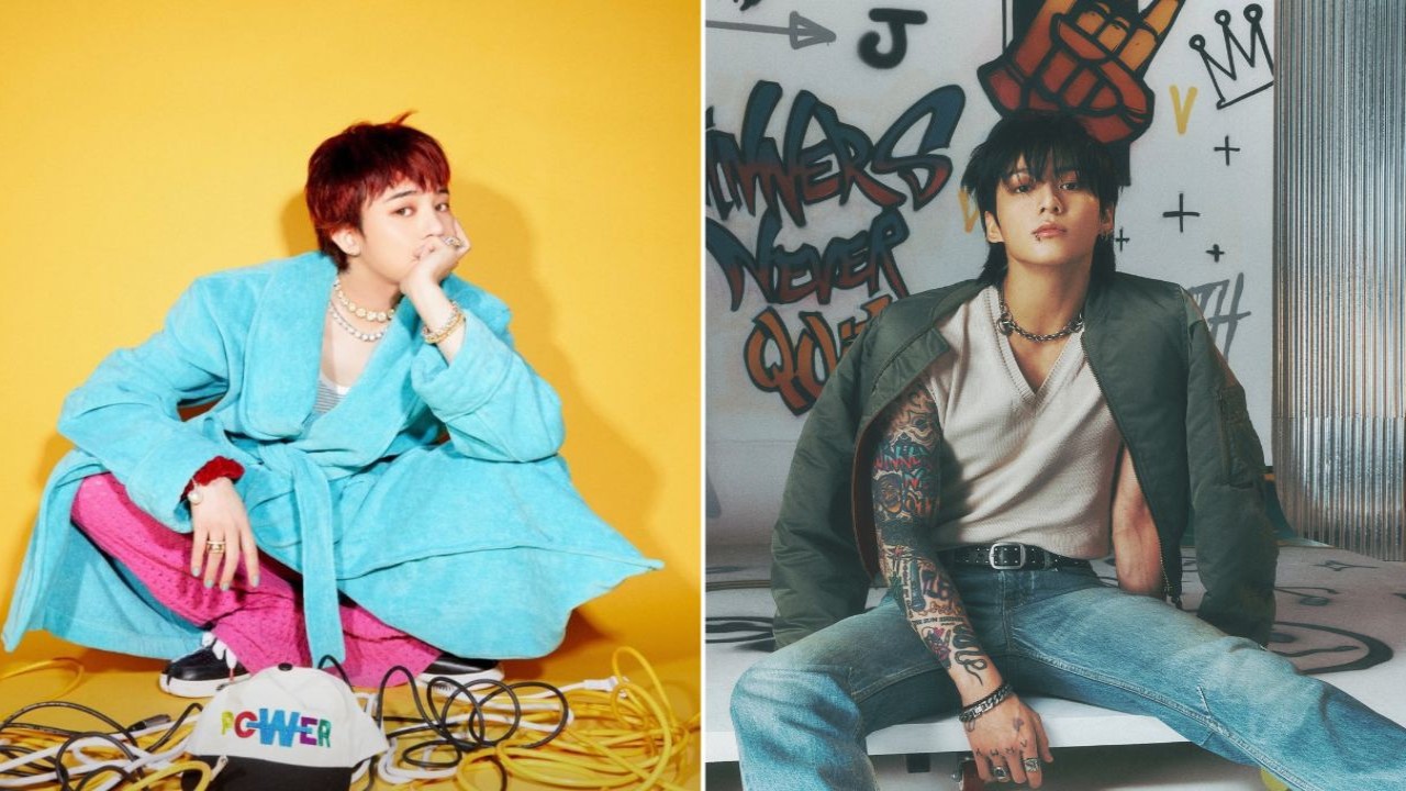 BIGBANG's G-Dragon: courtesy of Galaxy Corp, BTS' Jungkook: courtesy of BIGHIT Music