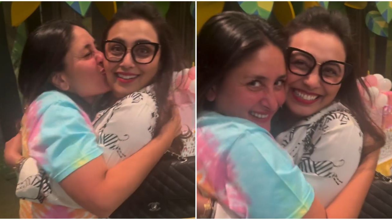 Kareena Kapoor Khan, Rani Mukerji channel their inner Poo and Tina in amusing video shared by Karan Johar; fans call it ‘moment of the year’