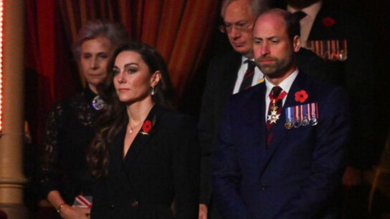 Prince William and Kate Middleton at Festival Of Remembrance (CC: Getty Images)