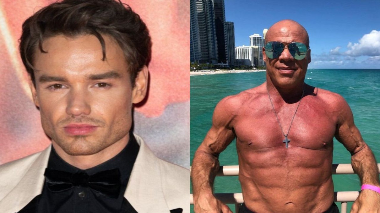 Liam Payne (CC: Getty images) and Kurt Angle (CC: Instagram)