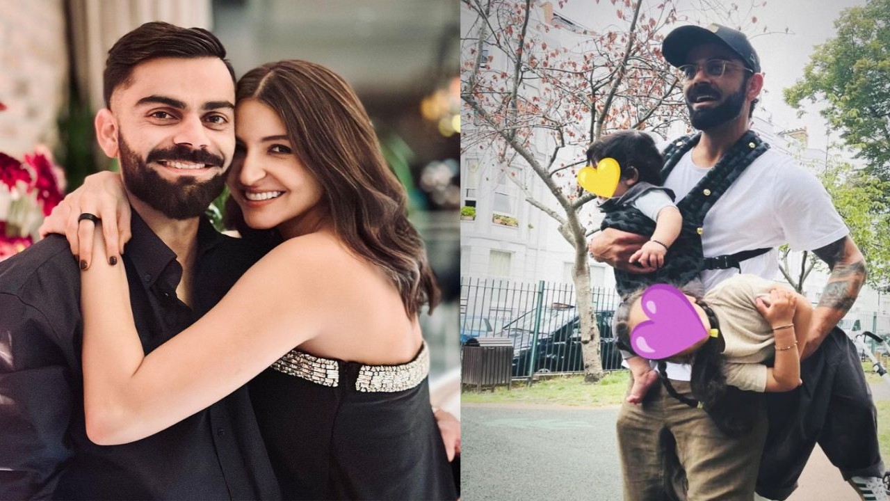 Anushka Sharma shares 1st ever PIC of son Akaay on hubby Virat Kohli’s birthday ft. daughter Vamika in a playful mood; Fans say ‘can’t take eyes off’