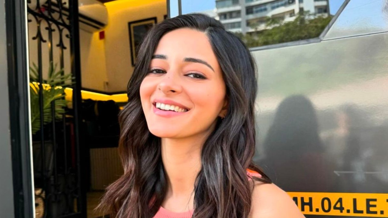 PIC: Ananya Panday looks adorable as she performs ‘massi duties’ for cousin Alanna's son