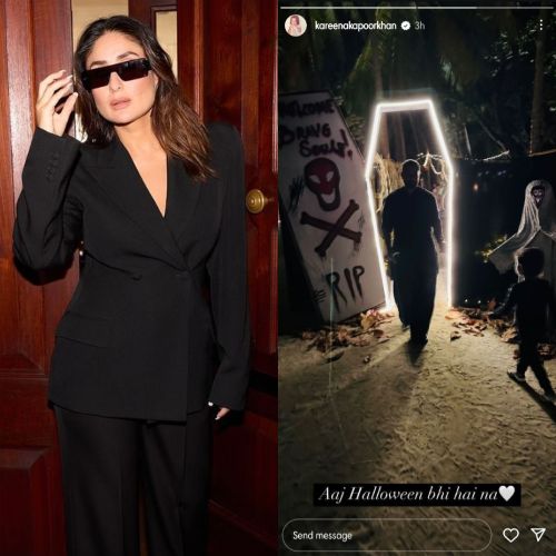 lKareena Kapoor says 'aaj Halloween bhi hai na' as she drops spooky PIC of husband Saif Ali Khan