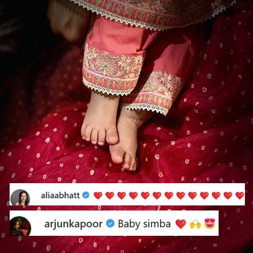 Deepika Padukone and Ranveer Singh’s daughter Dua gets big love from Alia Bhatt; Arjun Kapoor calls her ‘Baby Simba’