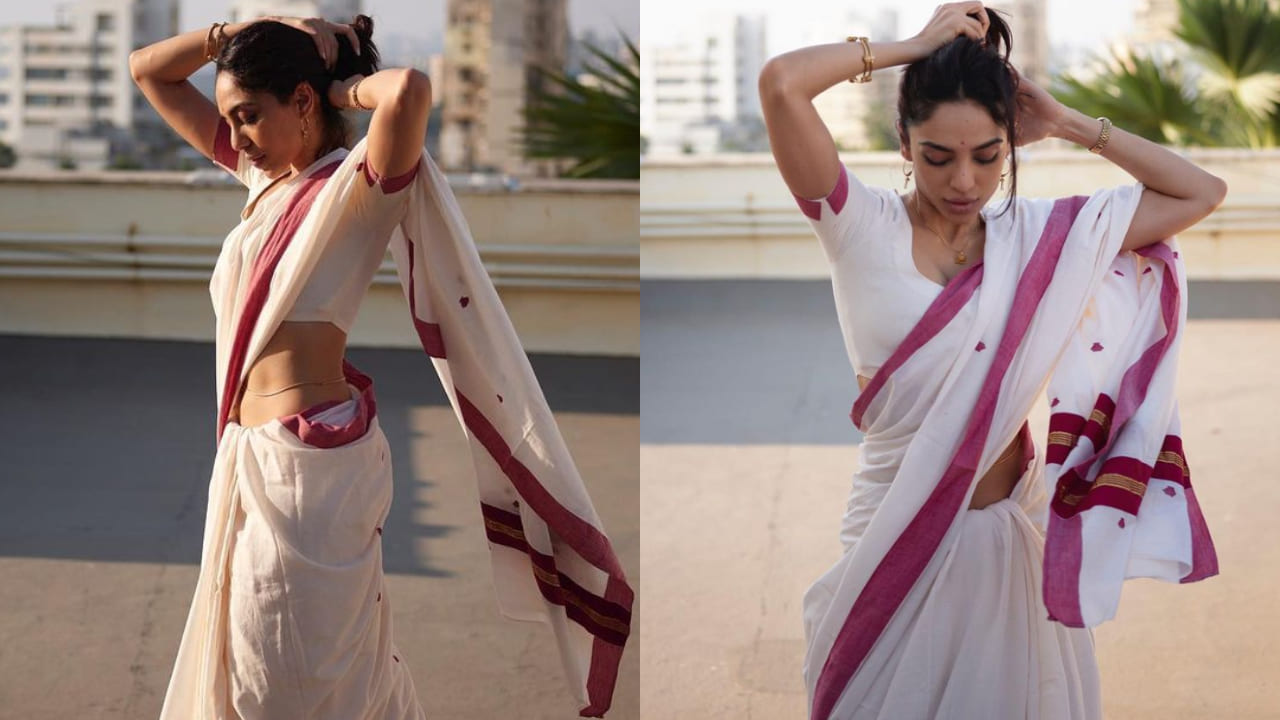 Sobhita Dhulipala in cotton saree