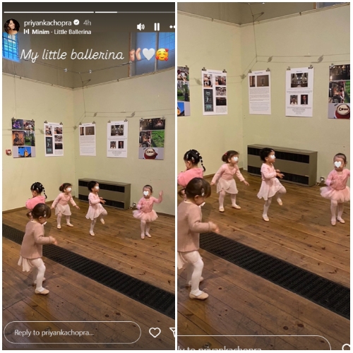 PIC: Priyanka Chopra’s daughter Malti Marie taking ballet class is cutest thing on internet; actress calls her ‘My little ballerina’