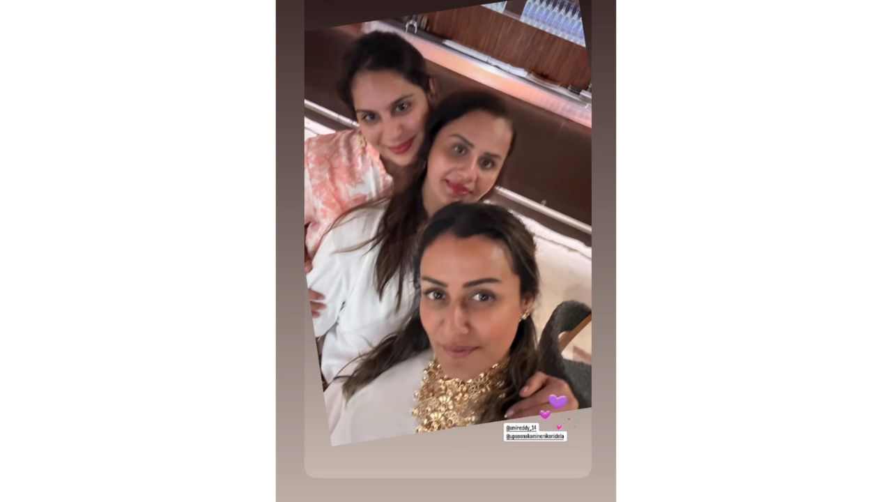 PHOTOS: Upasana Kamineni Konidela and Namrata Shirodkar’s night out with their BFFS on the beaches of Maldives scream ‘sisters before misters’