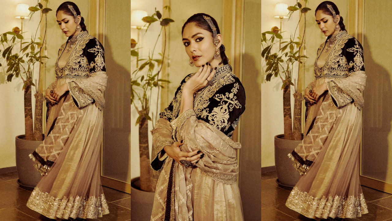 5 best Mrunal Thakur-inspired looks that prove Anarkali is back in trend and can be the perfect wedding guest outfit