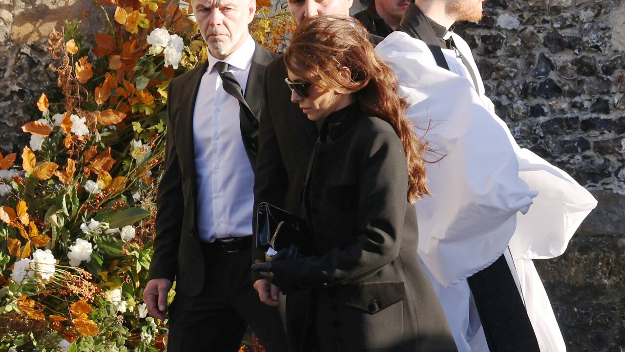 Cheryl Cole at Liam Payne's Funeral Service