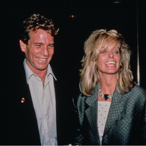 Farrah Fawcett, and Ryan O'Neal (Getty Images)