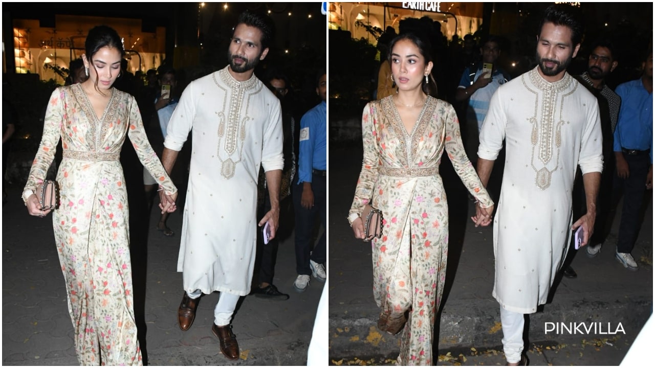 Shahid Kapoor-Mira Rajput make heads turn at family wedding; don't miss actor shaking a leg to Gandi Baat song with bride-to-be: WATCH