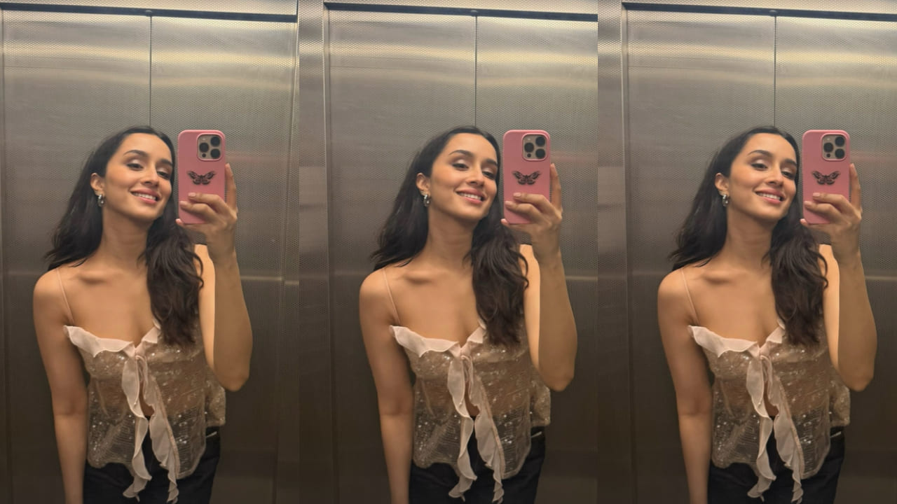 Shraddha Kapoor looks DAMN HOT in her pink sequin top; It’s exactly what our party closet is missing