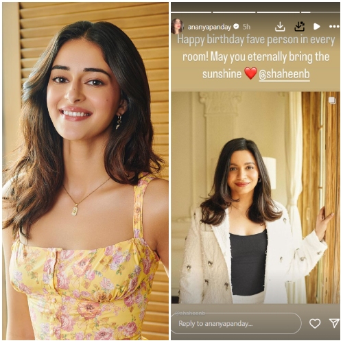 Pic Courtesy: @aviraj, Ananya Panday Instagram