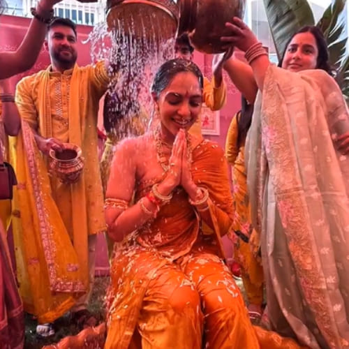 Sobhita and Naga Chaitanya haldi ceremony