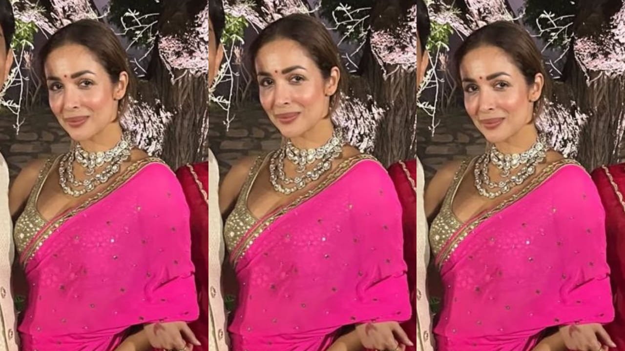 Malaika Arora’s wedding look in Rs 1 lakh saree features perfect shade of pink every girl dreams of for her special day