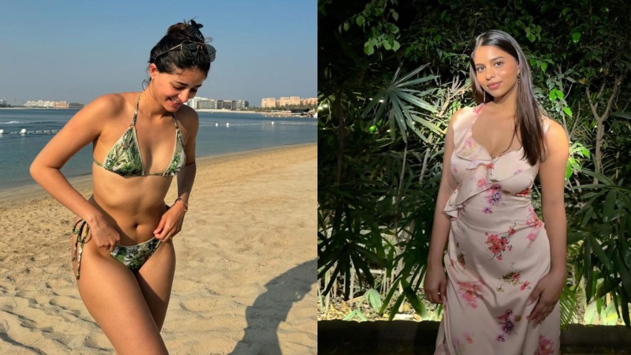 Ananya’s latest bikini PIC gets the best compliment from bestie Suhana Khan