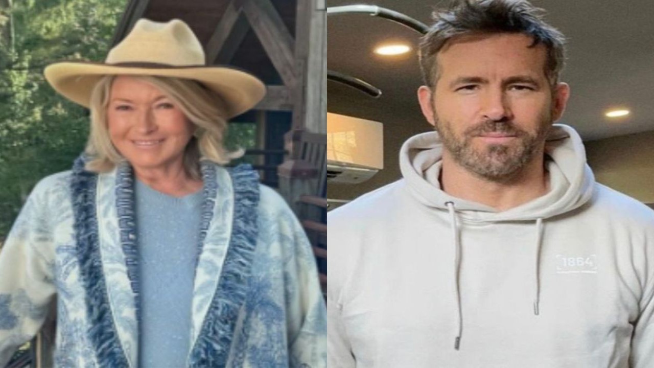 Martha Stewart and Ryan Reynolds (CC: Instagram)