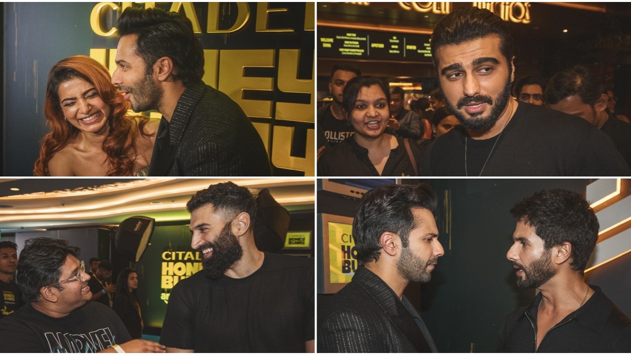 INSIDE Citadel: Honey Bunny Screening ft. Varun, Samantha, Shahid, Arjun, and more; PICS